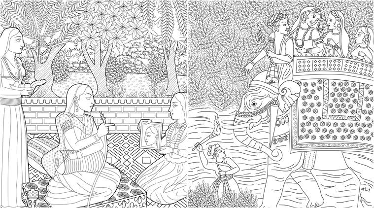 Now A Kama Sutra Colouring Book For Adults Lifestyle News The Indian Express