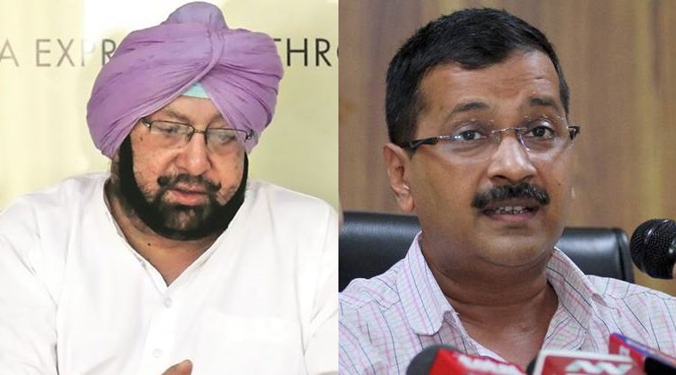 arvind kejriwal, kejriwal twitter, amarinder singh, punjab election, badal, punjab election news, kejriwal amarinder fight, kejriwal amarinder singh twitter, congress