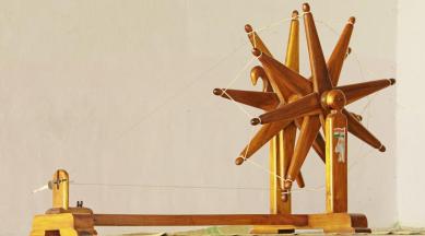 charkha, khaadi charkha, khaadi, mahatma gandhi, pearl academy, fashion, design, khaadi is cool, indian express, indian express news
