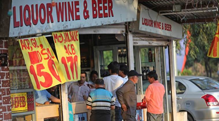human chian, LJP, LJP human chain, nitish kumar, liquor prohibition, bihar liquor prohibition, bihar prohibition, bihar liquor, india news, indian express