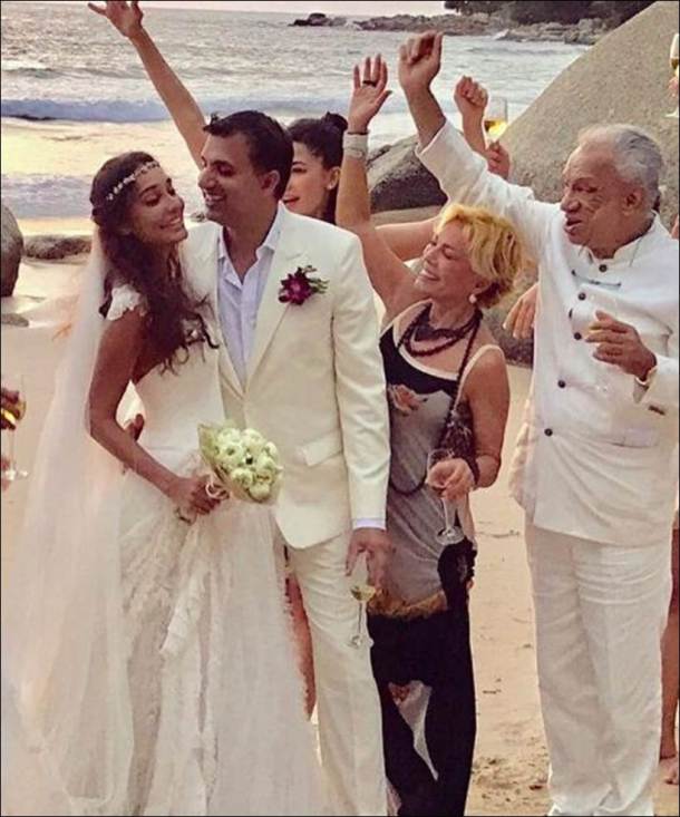 PHOTOS: Lisa Haydon, Dino Lalvani are ‘Just Married’ and their wedding