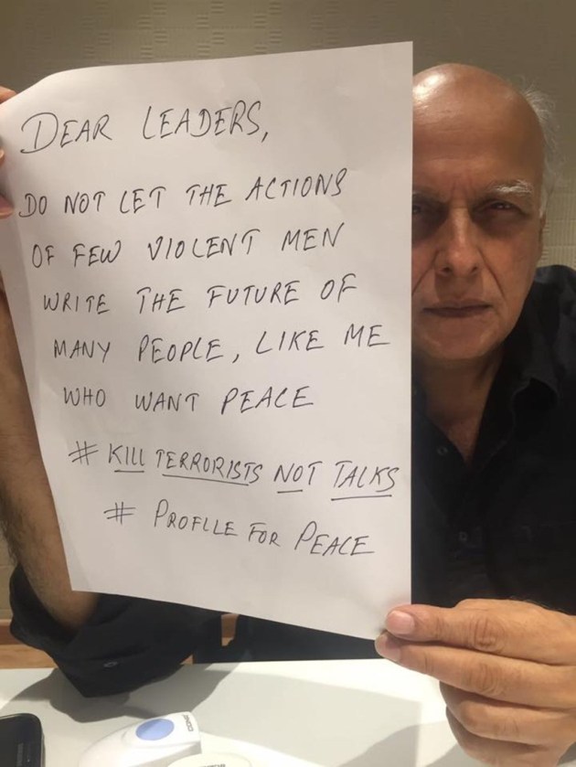 india, pakistan, uri, Baramulla, india pakistan attack, uri attack, Baramulla, profile for peace, mahesh bhatt, india pakistan hatred, indo pak relation, india pak attack, india pakistan peace, profile for peace campaign, voice of ram, inida pak peace campaign, trending news, viral news, latest news, indian express