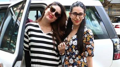 Kareena Kapoor and Karisma’s girl’s day out | Entertainment Gallery ...