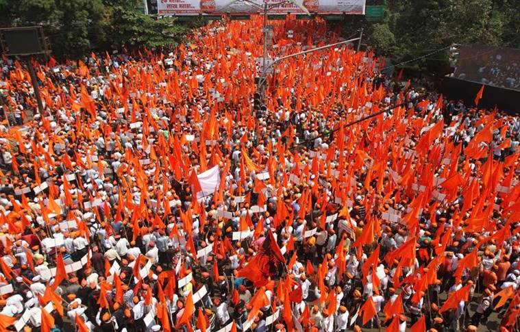 maratha protests, maratha rally, thane maratha silent protests, maratha silent protests, kopardi rape case, maratha news, india news, indian express,