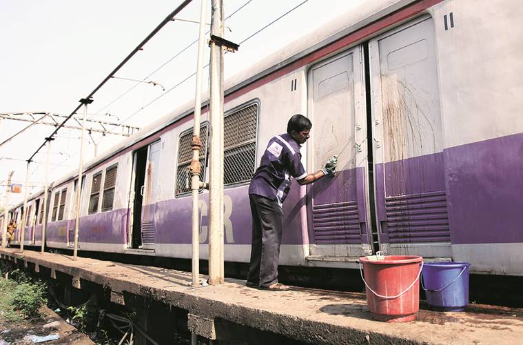 life on the local, local trains, mumbai locals, mumbai local trains, mumbai local trains maintenance, india news, indian express, 
