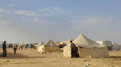 Syria news, Syrians fleeing, Syrian refugee, Syrian refugee camp, Red Cross, Red Cross society, Syria crysis, syria terrorism, world news, indian express news