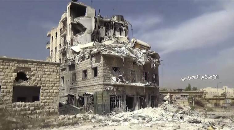 coalition airstrike, US-led coalition, Syria, Syrian war, Syrian civil war, ISIS, ISIS militants killed, Turkish military, Syria news, Turkey news, world news, latest news, Indian express