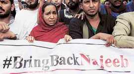 jnu, jnu missing student, najeeb ahmed, jnu student brawl, jnu abvp brawl, jnu student abvo brawl, jnu abvp murder, jnu abvp clash, india news