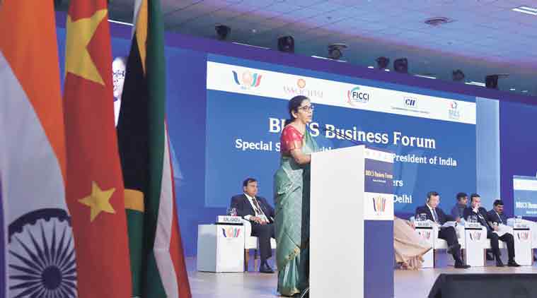 E-commerce, Brics, Nirmala Sitharaman, Trade ministers, Foreign investment, BRICS trade, BRICS e-commerce, e-commerce news, business news