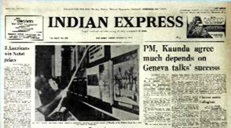 Nobel prize, Nobel prize 2016, Milton Friedman, indian express Forty Years Ago, Forty Years Ago, indian express