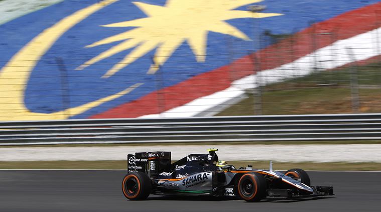 sergio perez 2017