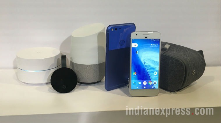 Google, Google Pixel, Google Pixel XL, Google vs Apple, Pixel vs iPhone, Google nexus series, Google pixel vs Apple iPhone, google assistant, Google nexus, Google Pixel launch, Google Pixel XL launch, Google Pixel launch in India, Google Pixel XL launch in India, Google Pixel first impression, Google Pixel XL first impression, Google Latest smartphones, Google Pixel price, Google Pixel XL price, indian express