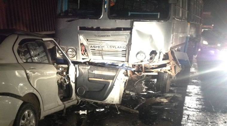 Punjab: Five of family killed as car rams into bus | India News - The ...