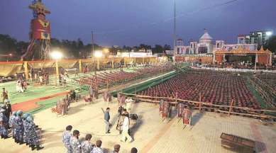 Ram Leela, Rajnath Singh, Narendra Modi, Akhilesh Yadav, Modi Ram Leela, Uttar Pradesh, dussehra, news, latest news, national news, India news, dussera, Dinesh Sharma, BJP, Ram Naik, Modi,