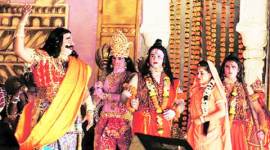 ram leela, ram leela navratri, malad ramleela, mumbai ramleela, ram laxman, artist playing ram laxman, india news, indian express news