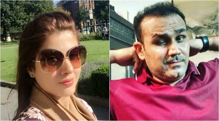 Virender Sehwag got trolled by his wife Aarti Sehwag 
