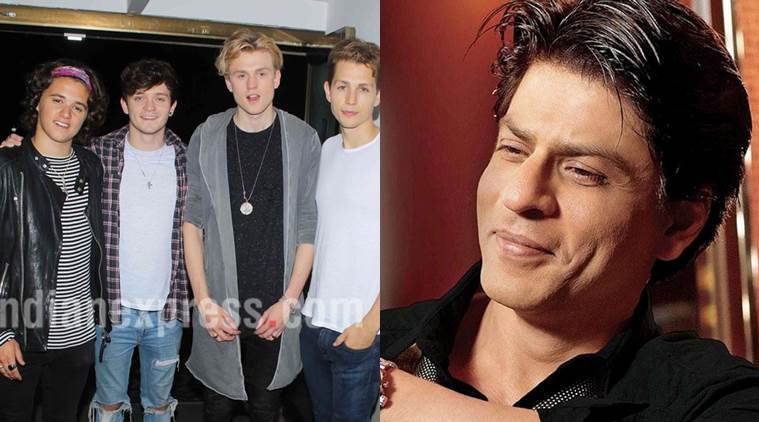 Band member James McVey, on behalf of the band said they instantly fell in love with superstar Shah Rukh Khan.