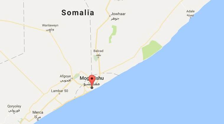 Somali, Somali blast, somali car bomb, somali car bomb blast, Mogadishu blast, Islamist group al Shabaab, Islamist group, Somali casualities, somali blast deaths, car bomb deaths, world news, indian express news