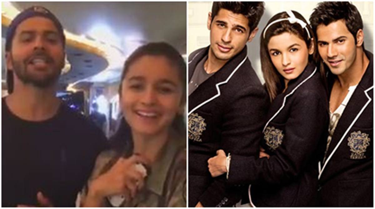 Sidharth, Alia and Varun share the most nostalgic message on