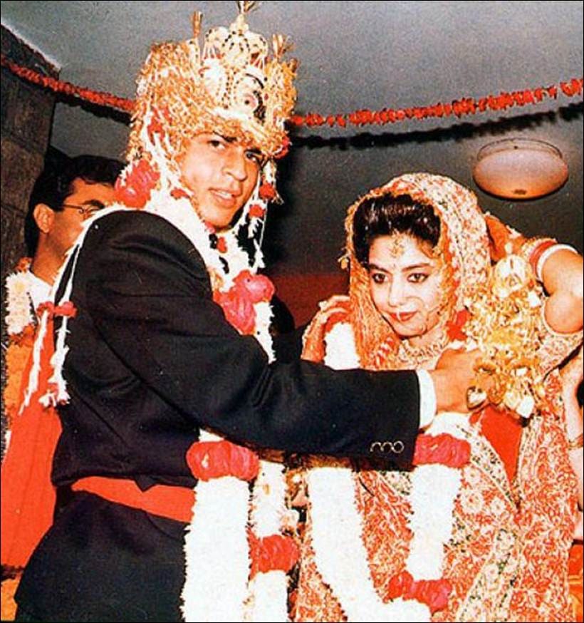 Shah Rukh Khan, srk gauri, srk gauri 25th birthday, srk gauri old photos, srk gauri wedding, srk gauri news, srk gauri photos, gauri khan, srk gauri, srk gauri anniversary, Shah Rukh Khan gaurden wedding 25th birthday