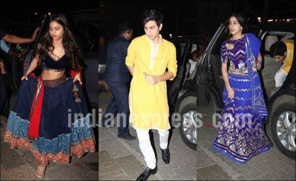 suhana khan, ibrahim ali khan, sara ali khan