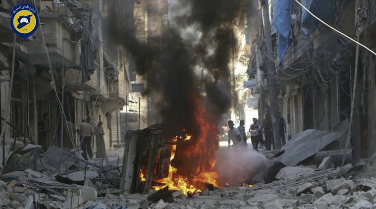Syria aleppo, aleppo bombing, syria bombing, barrel bombs, war crimes, ban ki moon, UN Syria, news, latest news, Syria news, world news, international news, Syria health, Syria aid