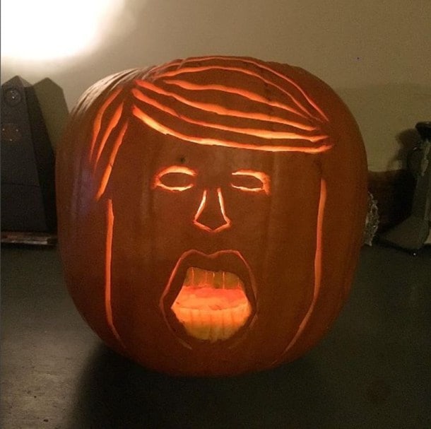 Trump 2024 Stencil For Pumpkin