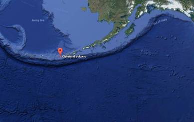 Cleveland Volcano, Alaska, alaska volcano, volcano eruption, volcano alert, Alaska Volcano Observatory, Grover Cleveland, news, latest news, world news, international news