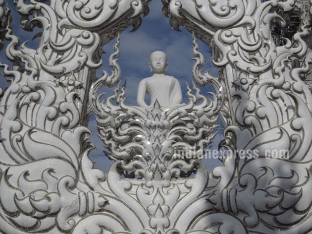 wat rong khun, thailand white temple, chiang rai temple, wat rong khun thailand, wat rong khun chiang rai, Chalermchai Kositpipat, indian express, indian express news
