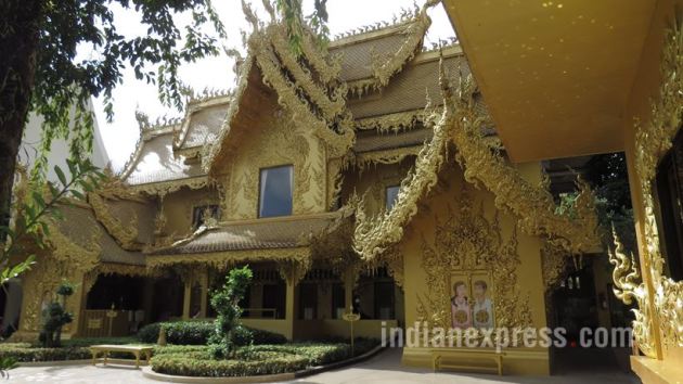 wat rong khun, thailand white temple, chiang rai temple, wat rong khun thailand, wat rong khun chiang rai, Chalermchai Kositpipat, indian express, indian express news