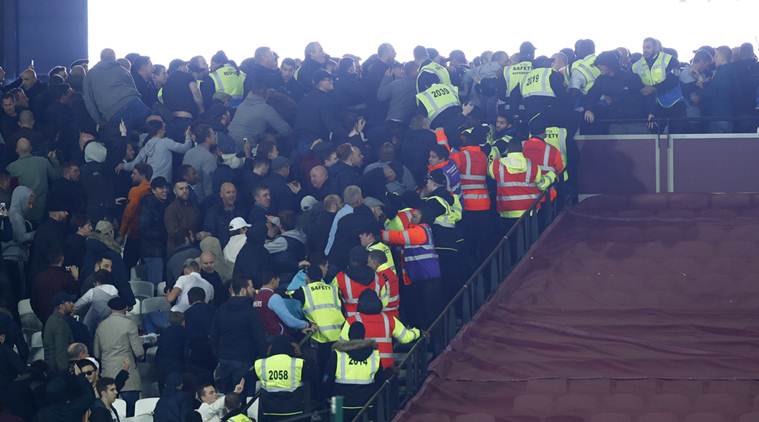 West Ham United, West Ham, West Ham fan trouble, West Ham Olympic stadium, West Ham fans ban, West Ham ban, West Ham fan violence, fan violence, fan violence football, football violence, football, football news, sports, sports news