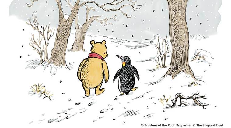 winnie the pooh, pooh, winnie the pooh birthday, pooh 90, pooh 90th birthday, aa milne, Christopher robins, pooh books, pooh movies, pooh new book, pooh movies, pooh new character, books news, literature news, children classic, latest news, lifestyle news, indian express