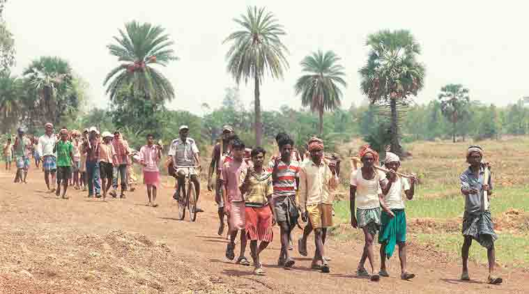 MGNREGA, MNREGA jobs, Rural distress, MGNREGA jobs last year, Mahatma Gandhi National Rural Employment Guarantee Act, Job crisis, farmer distress, poverty, india news, indian express