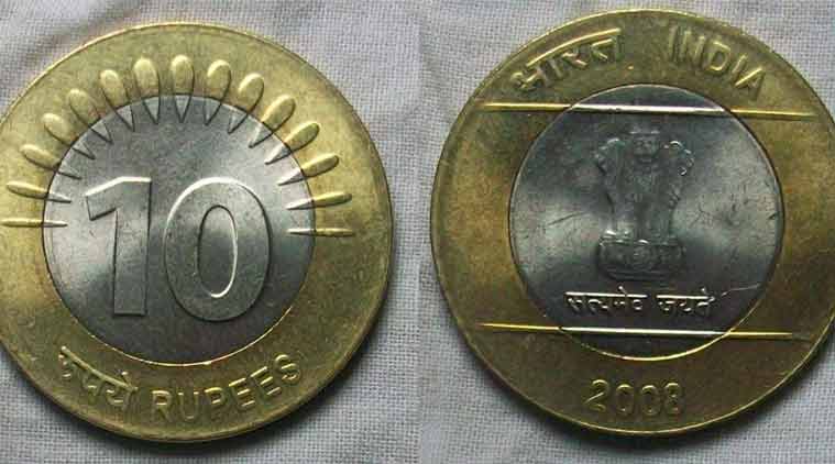 rbi, reserve bank of india, 10 rs coin, new 10 rs coin, india news, indian express,