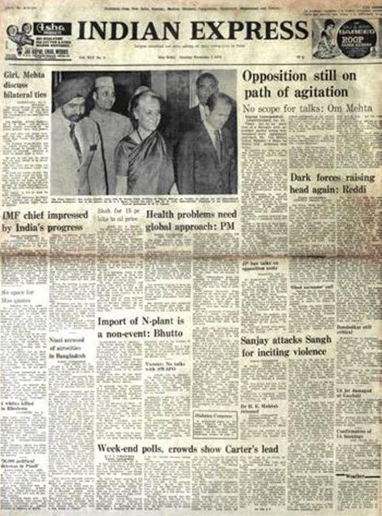 indira gandhi, emergency, jaiprakash narayan, mao zedong, india news, indian express