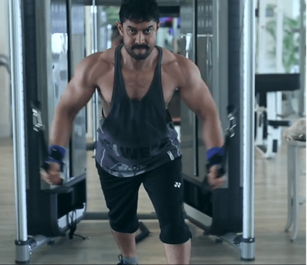 Aamir Khan bodysuit in Dangal, Aamir Khan body language post weight gain, Aamir Khan weight loss exercises