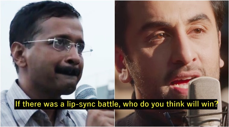 arvind kejriwal, adhm, ae dil hai mushkil, ranbir kapoor, arvind kejriwal singing ae dil hai mushkil, kejriwal sings adhm, kejriwal viral videos, indian express, trending, viral videos, viral in india, indian express news