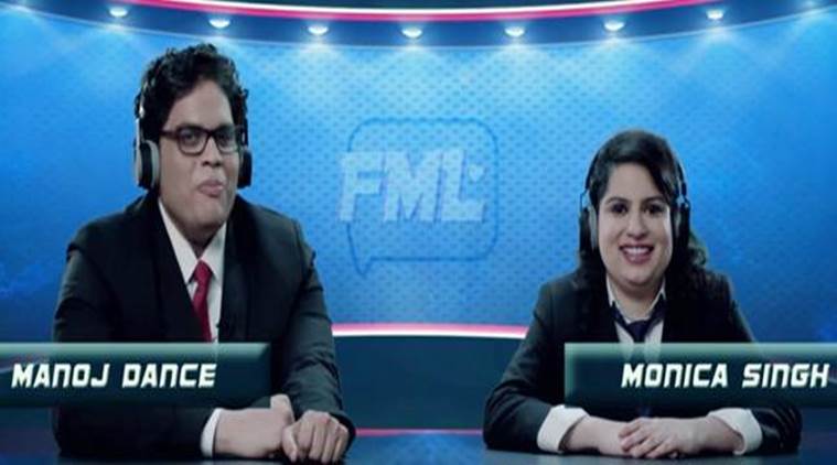 Tanmay Bhat and Mallika Dua in AIB's latest video