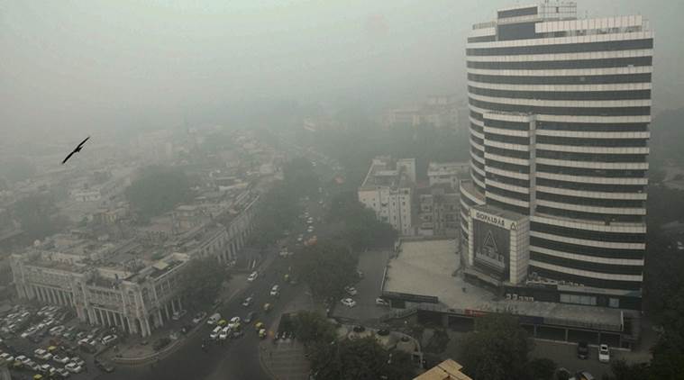 Pollution in Delhi Source: http://indianexpress.com/article/india/india-news-india/punjab-has-no-role-delhi-air-pollution-due-to-diwali-says-ppcb-chief-3740999/