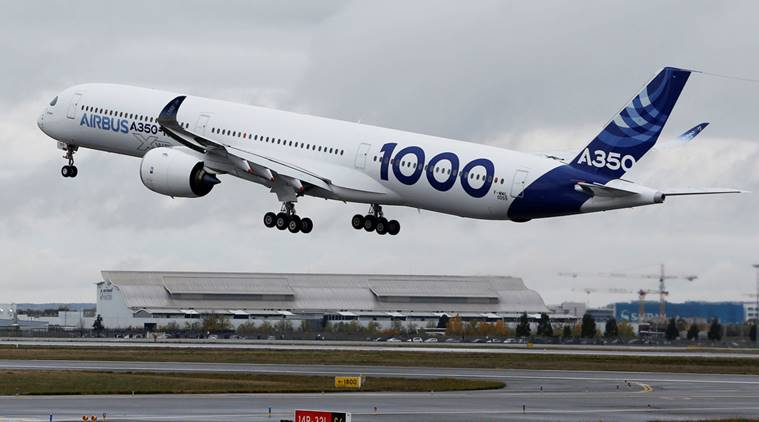 Airbus A350 1000 Stages Maiden Flight Business News The Indian Express