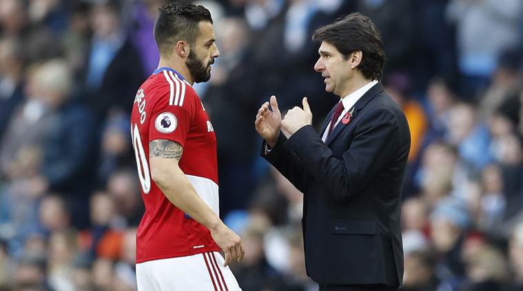 Aitor Karanka, Middlesbrough manager Aitor Karanka, Middlesbrough, Manchester City, Middlesbrough vs Manchester City results, Middlesbrough vs Manchester City draw, EPL, Football, football news, sports, sports news