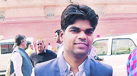 Samajwadi Party’s Akshay Yadav tears and hurls papers towards Speaker