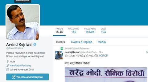 Did you notice Arvind Kejriwal live-tweeted his detention yesterday?