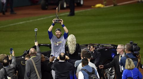 Ben Zobrist 2016 World Series MVP