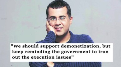 chetan bhagat, chetan bhagat facebook, demonetisation, chetan bhagat facebook demonetisation, chetan bhagat on demonetisation, chetan bhagat's demonetisation explanation, indian express, indian express trending, trending, viral