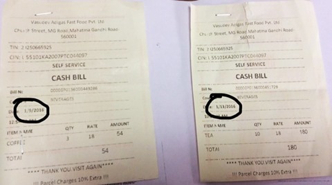 Demonetisation effect: Bengaluru man exposes ‘hotel’s trick to adjust sales book’