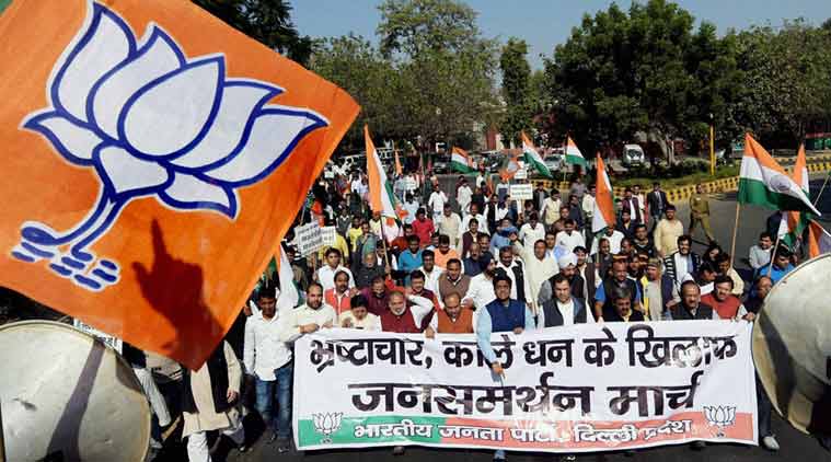 bjp, delhi bjp rally, bjp rally, demonetisation, bjp demonetisation rally, delhi demonetisation rally, delhi news, india news, demonetisation news