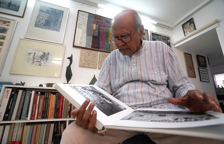 Jyoti Bhatt, one of the first students at the faculty.