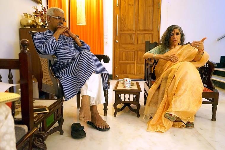 Artists Rekha Rodwittiya and Surendran Nair also run a community studio.