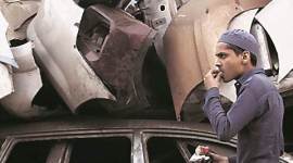 Mayapuri scrap market, Delhi, Delhi news, India, Indian Express,